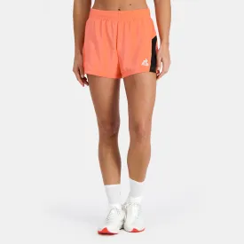 2410238-TRAINING Short N°1 W orange perf/black | Short Femme