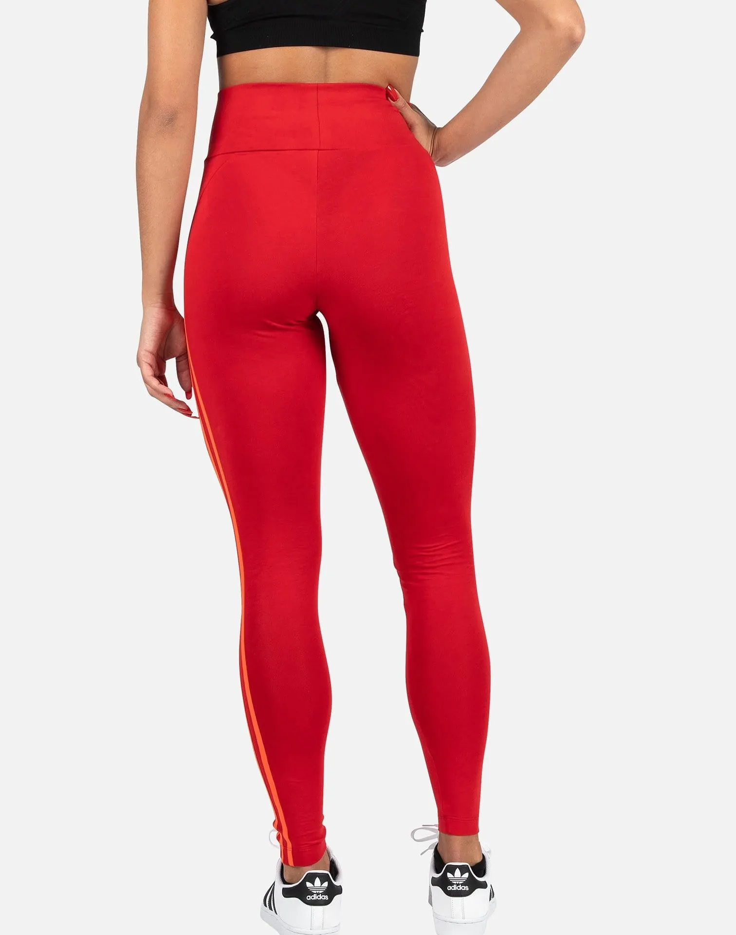 Adidas ADICOLOR SLICED TREFOIL HIGH-WAISTED LEGGINGS