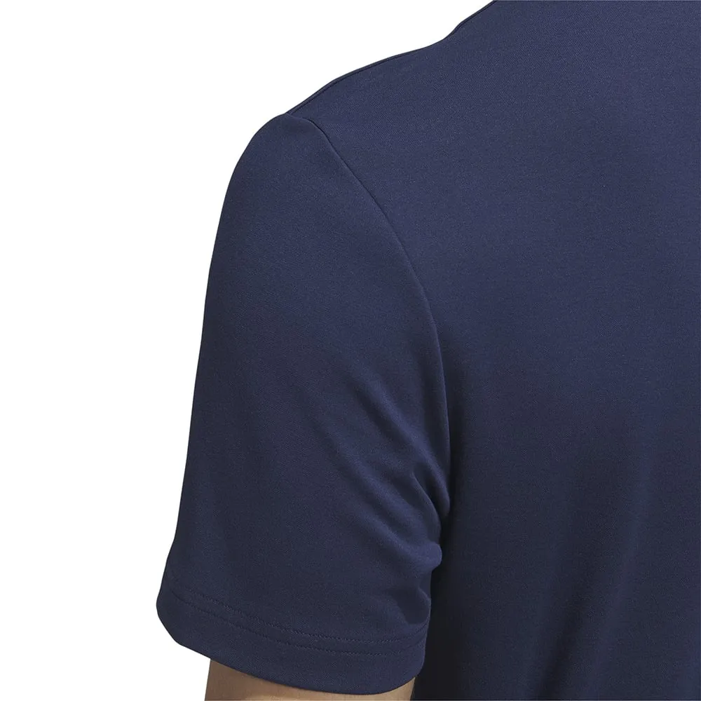 adidas Go-To Henley Polo Shirt - Collegiate Navy