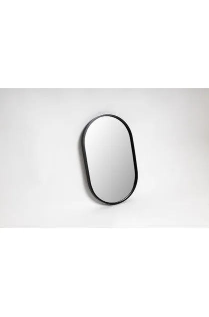 Alexis Matte Black Wall Mirror