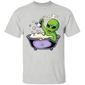 Alien Smoking Bong T-Shirt