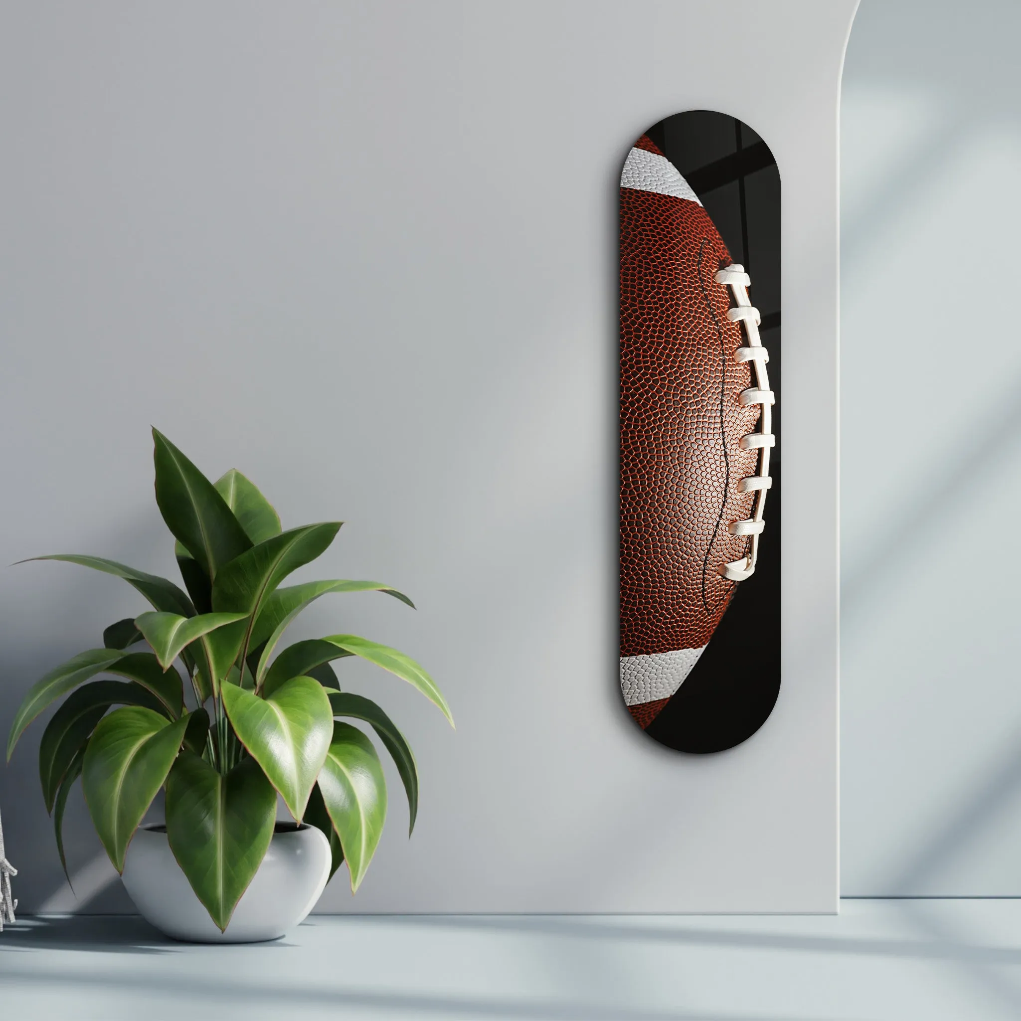 American Football | Glass Wall Art