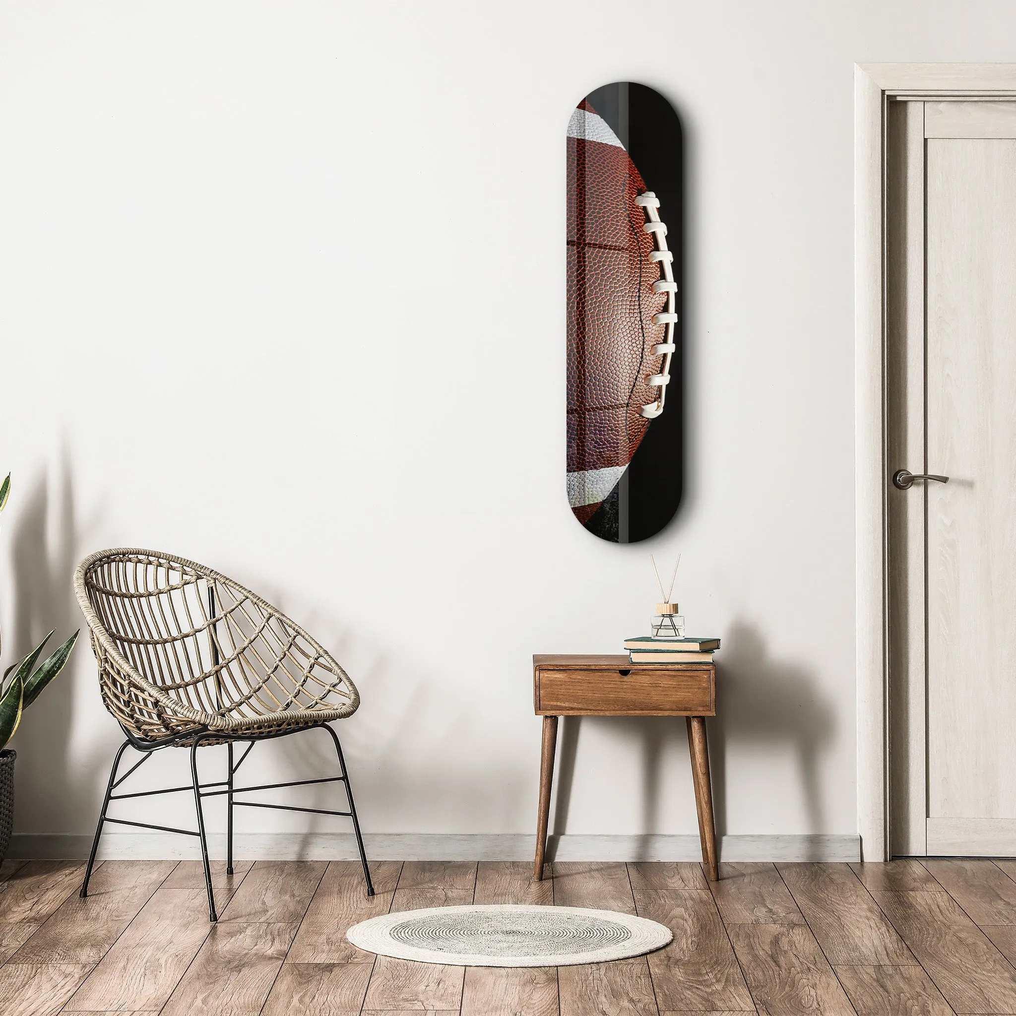 American Football | Glass Wall Art