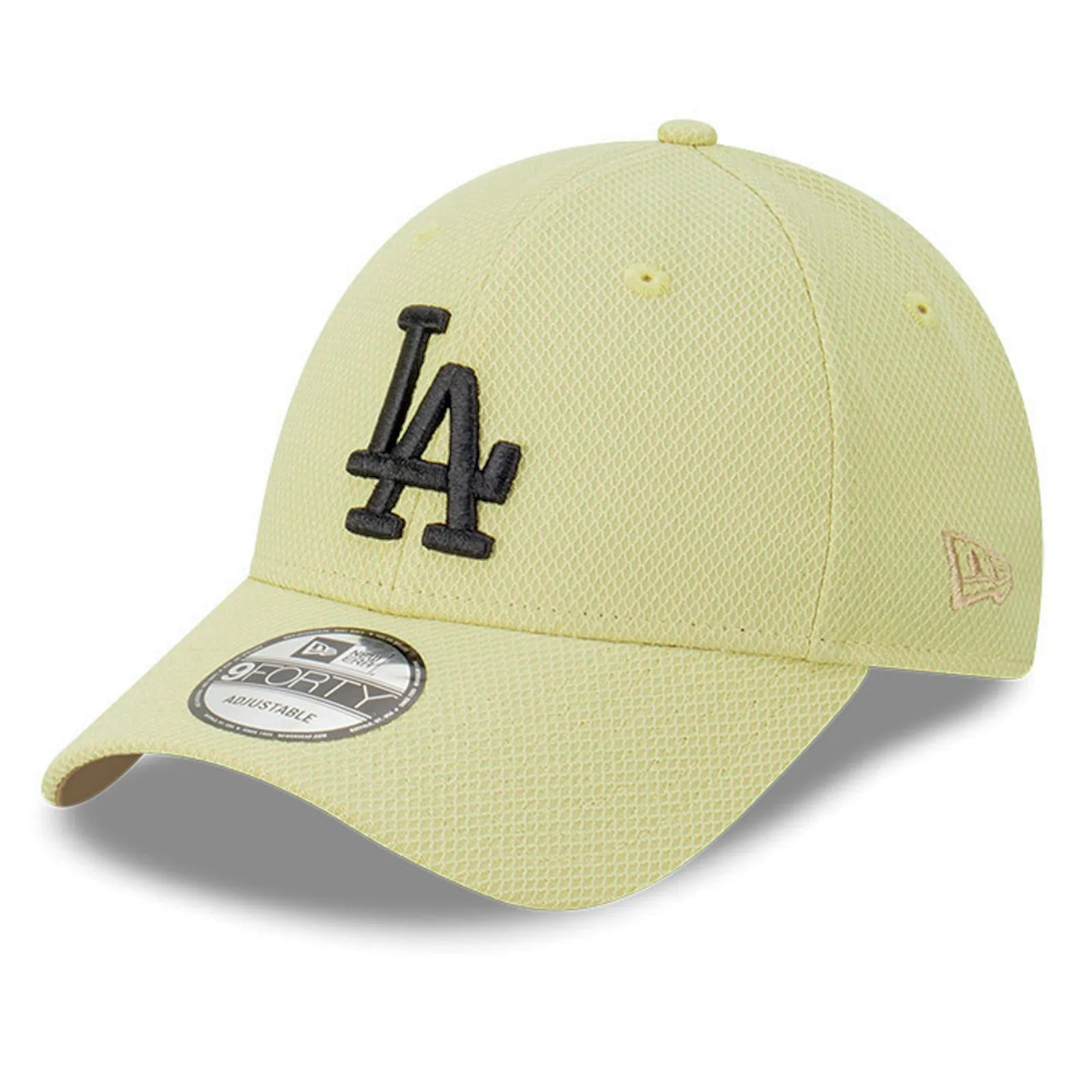 Angeles Dodgers Cap 9FORTY Cloth Strap - Khaki MLB Baseball by New Era