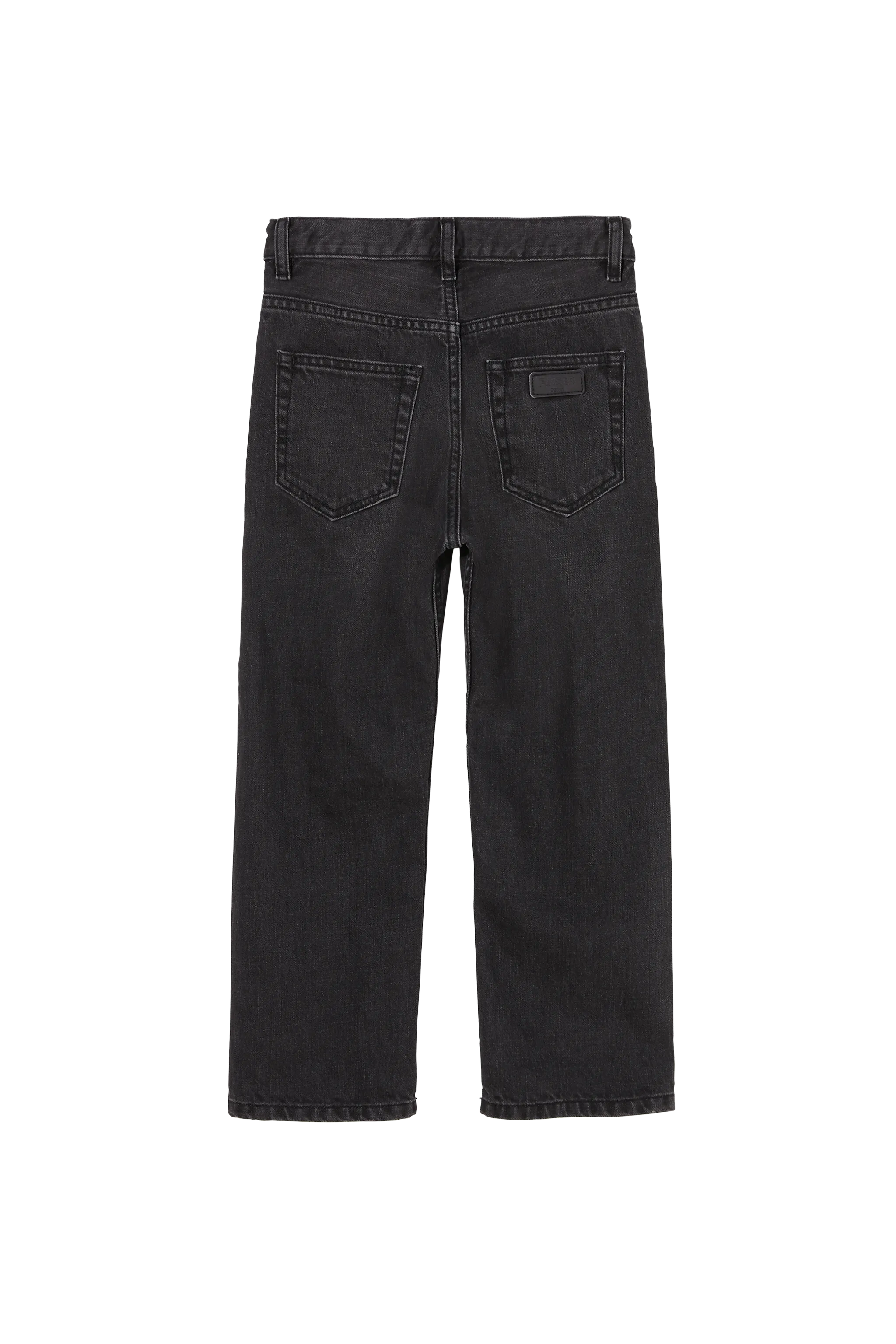 AUSTIN Black Denim - 5-Pocket Loose Fit Jeans