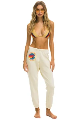 AVIATOR NATION AUSTIN SWEATPANTS -  VINTAGE WHITE