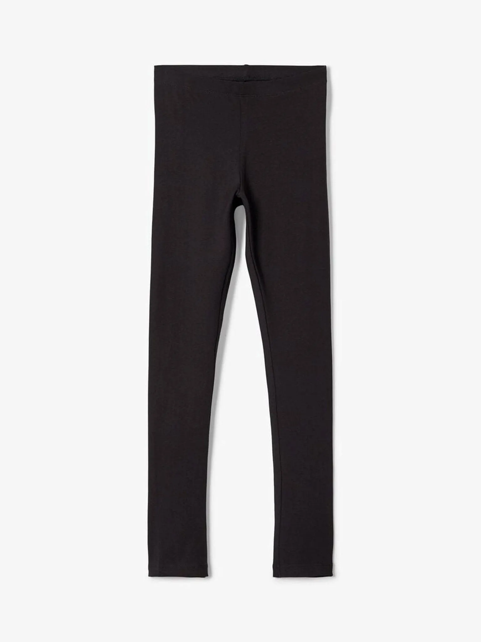 Basic leggings i bomuld - Sort