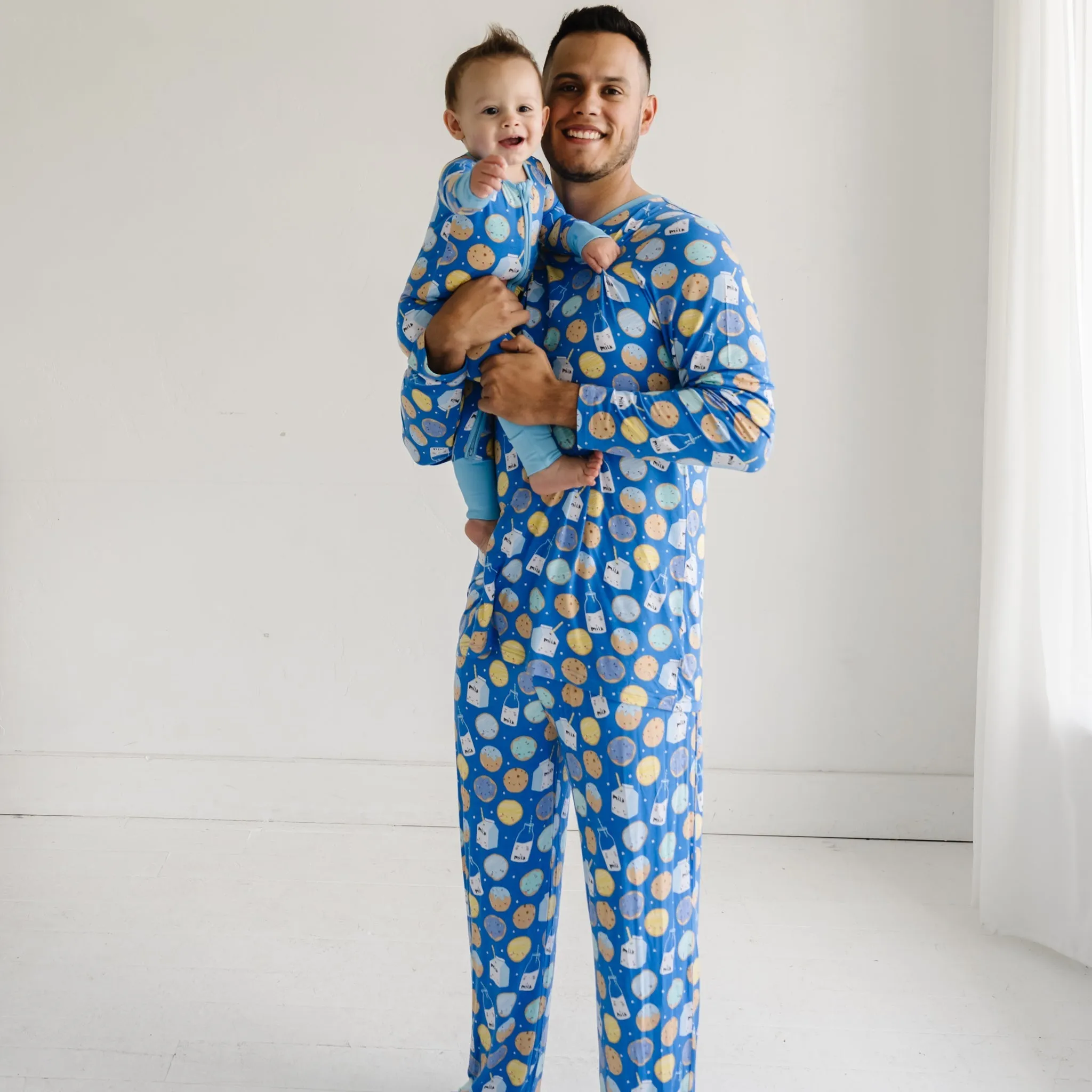 Blue Cookies & Milk Men's Pajama Pants