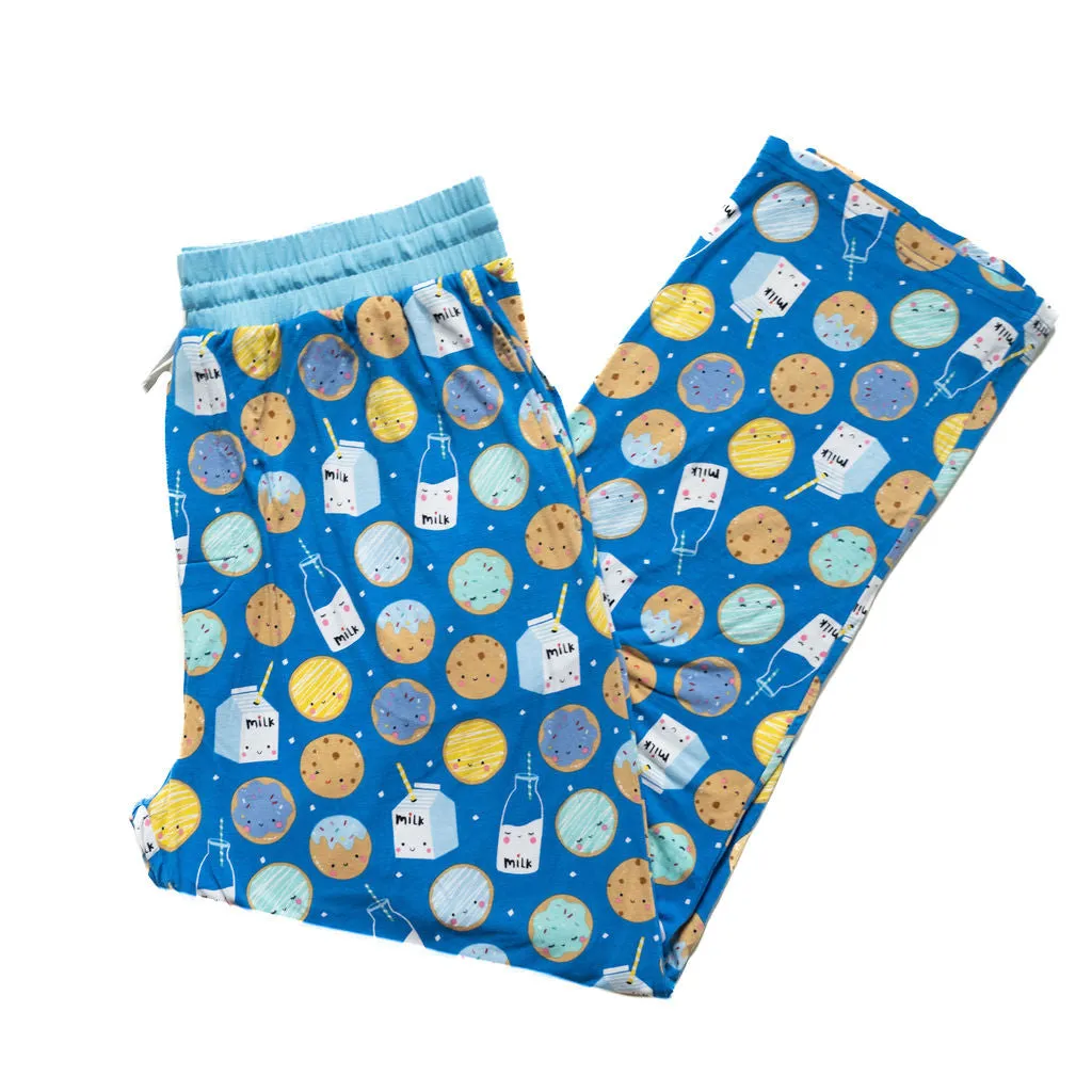 Blue Cookies & Milk Men's Pajama Pants