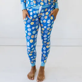 Blue Cookies & Milk Women's Pajama Pants