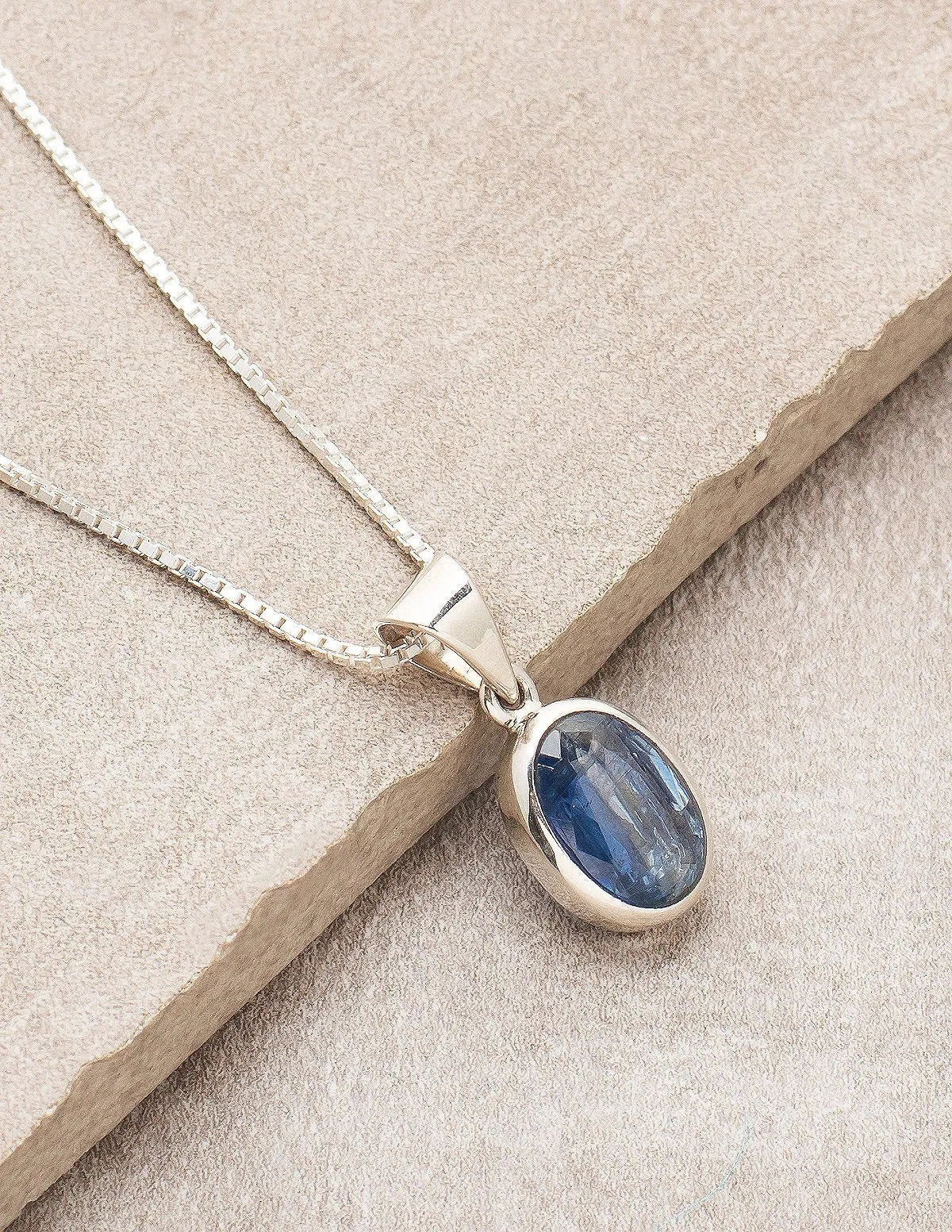 Blue Kyanite Mini Pendant