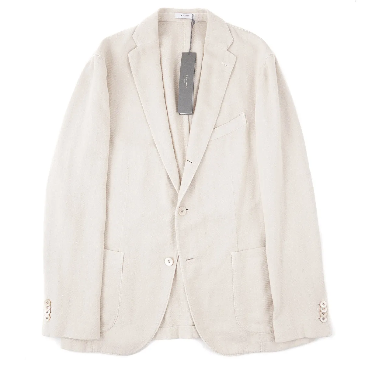 Boglioli Cotton-Linen 'K Jacket' Sport Coat