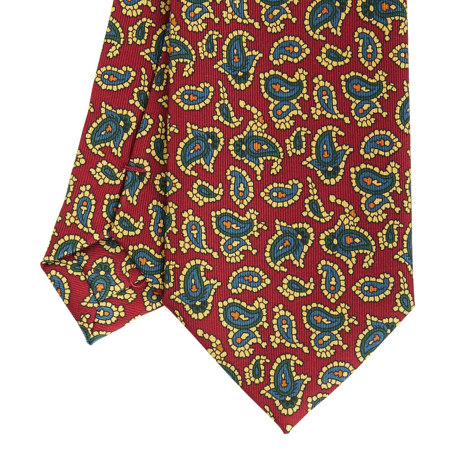 BURGUNDY SARTORIAL CLASSIC SILK TIE