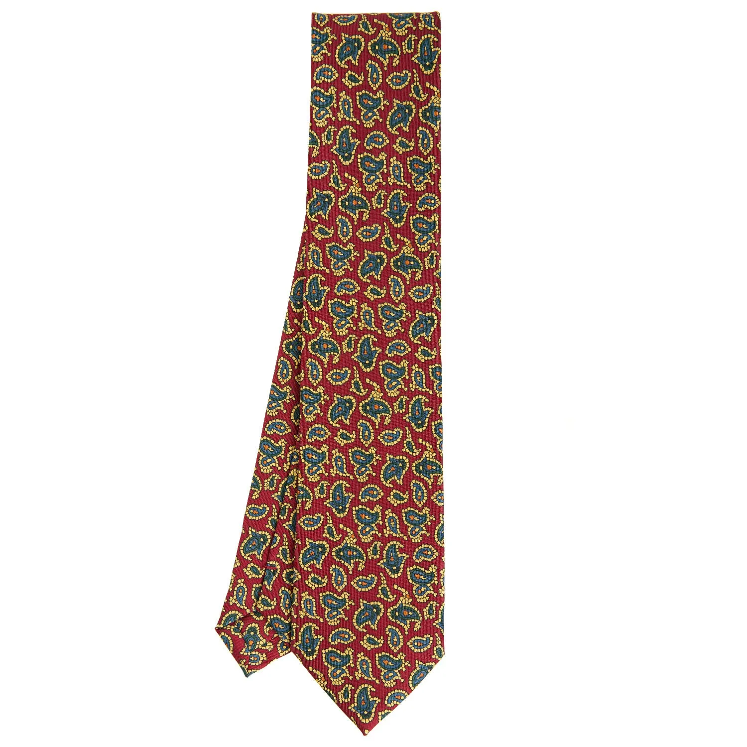 BURGUNDY SARTORIAL CLASSIC SILK TIE