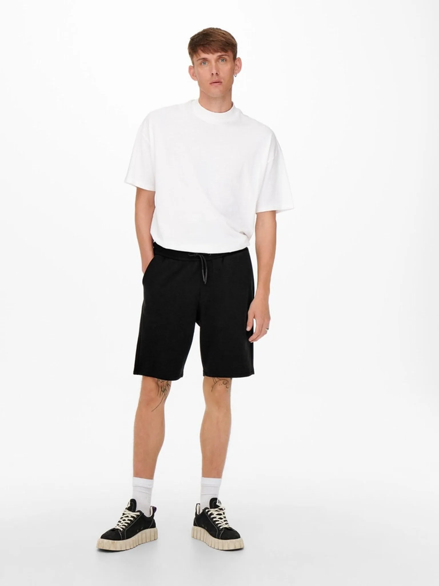 Ceres Sweat Shorts - Sort