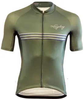 Classic Cycling Flex Jersey - Men's - Olive