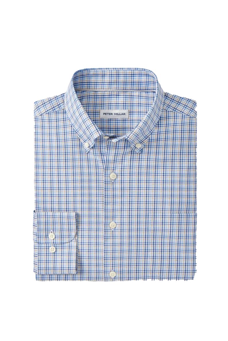 Cutler Lite Cotton Sport Shirt Navy