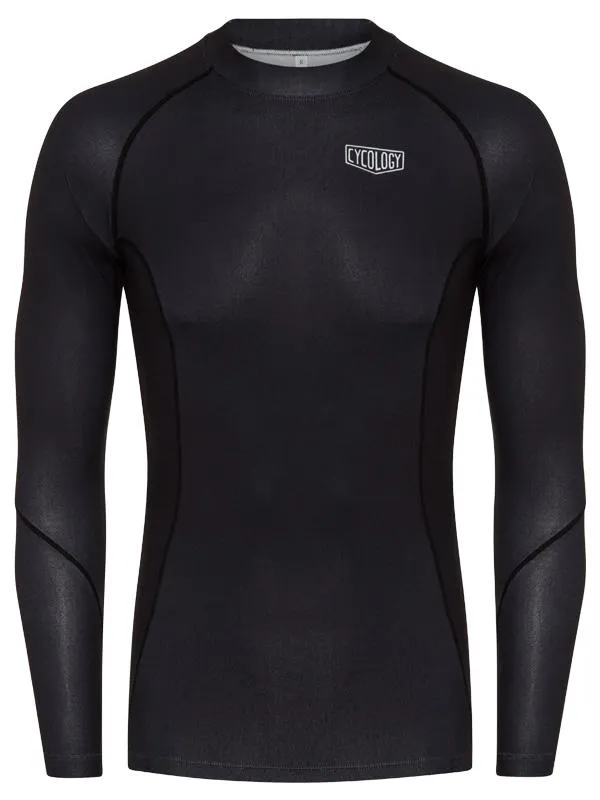 Cycology Men's Long Sleeve Base Layer Black