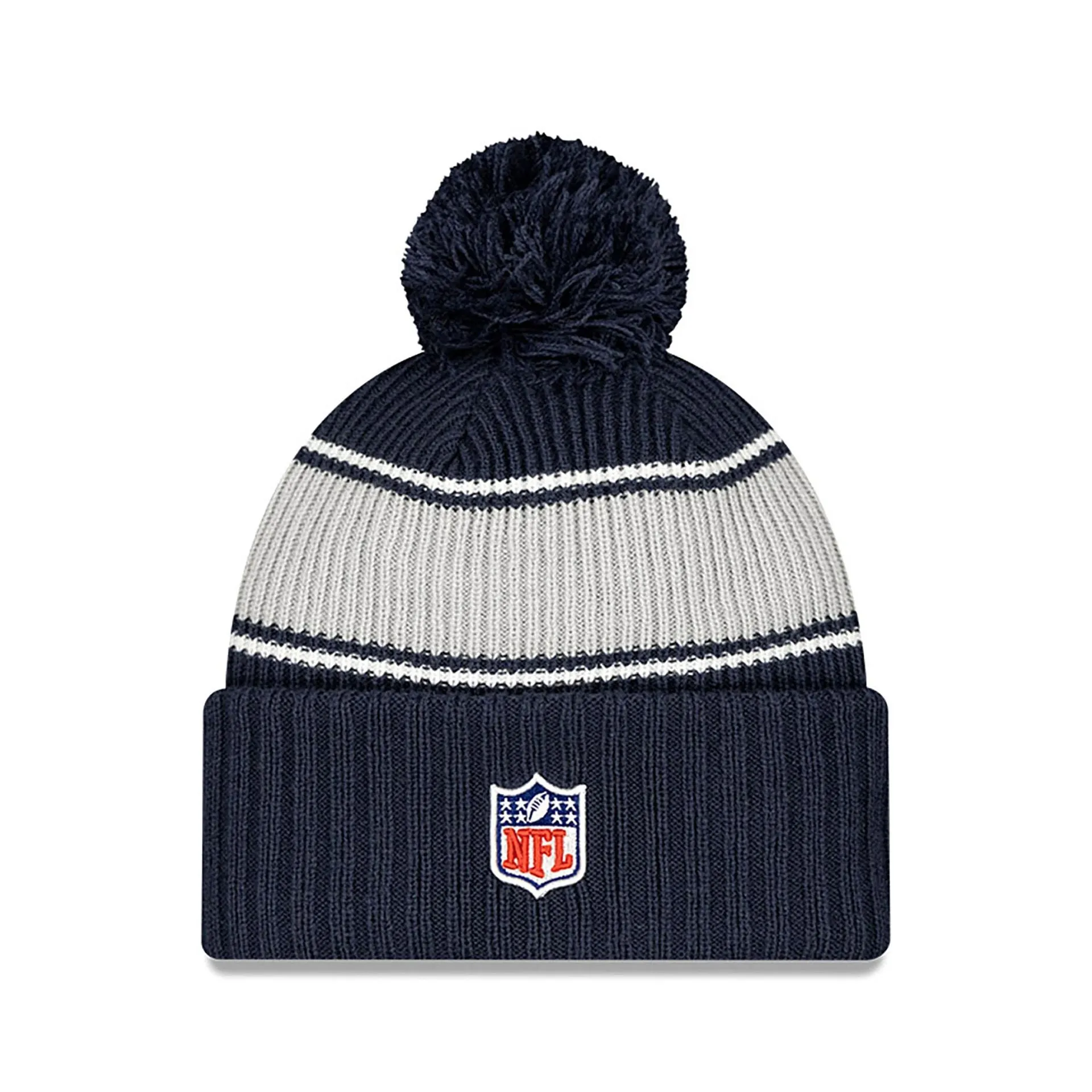 Dallas Cowboys NFL Sideline 2024 Dark Blue Sport Knit Beanie Hat