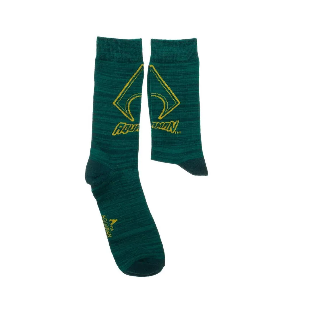 DC COMICS AQUAMAN 2 PACK CREW SOCKS