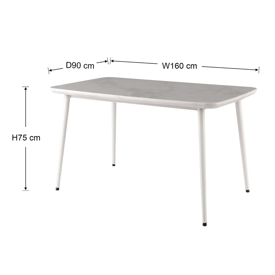 Ellie 6 Seater Dining Table