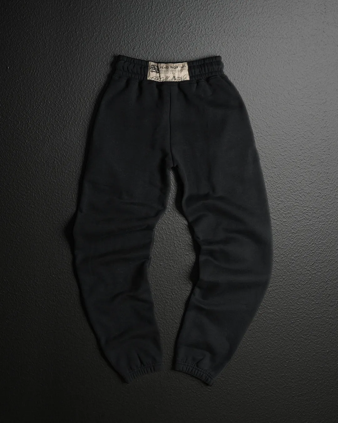 EMBOSSED CHAMP JOGGERS-BLACK