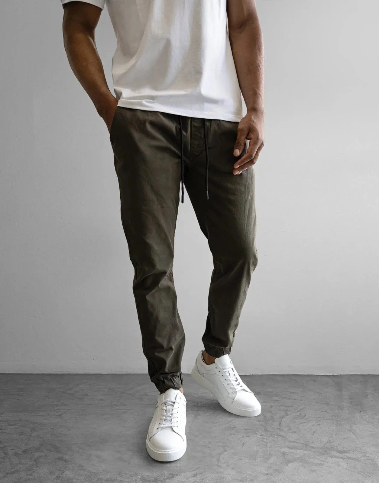 Fade Essential Cuffed Jogger Green