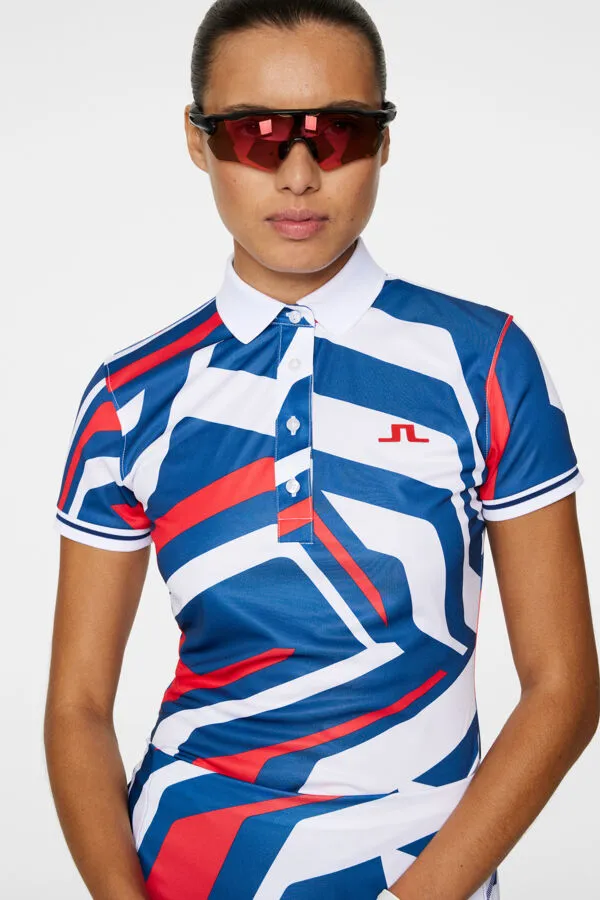 Felicite USA GOLF Print Polo