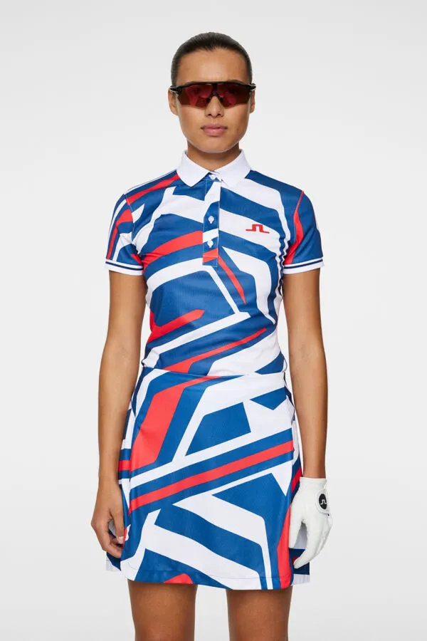 Felicite USA GOLF Print Polo