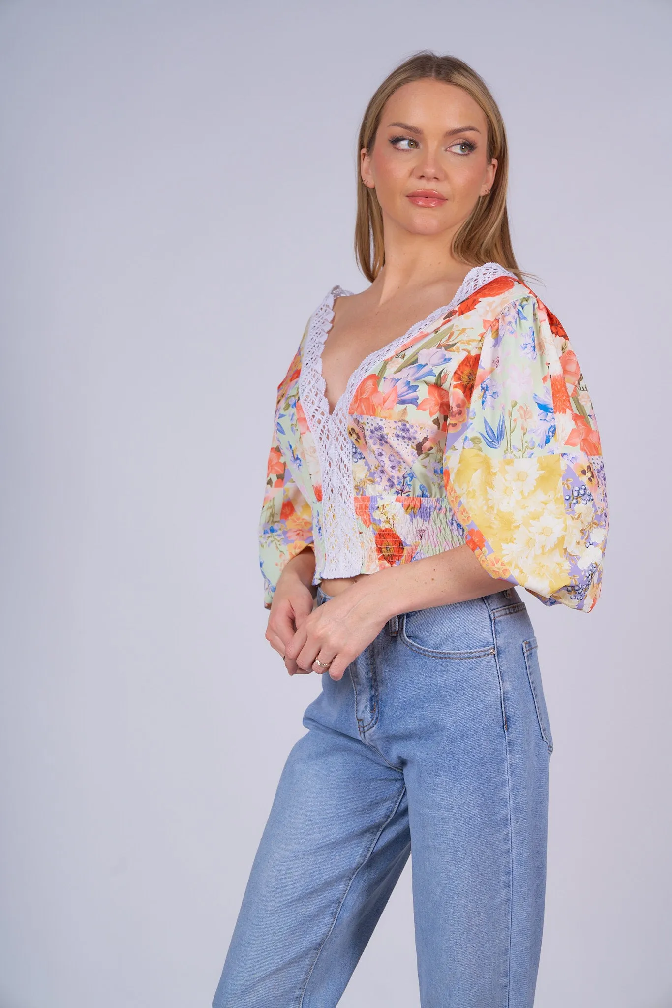 Floral Printed Top