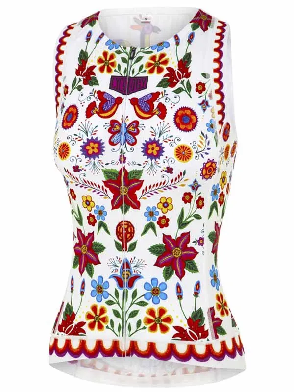 Frida Women's Sleeveless Jersey White