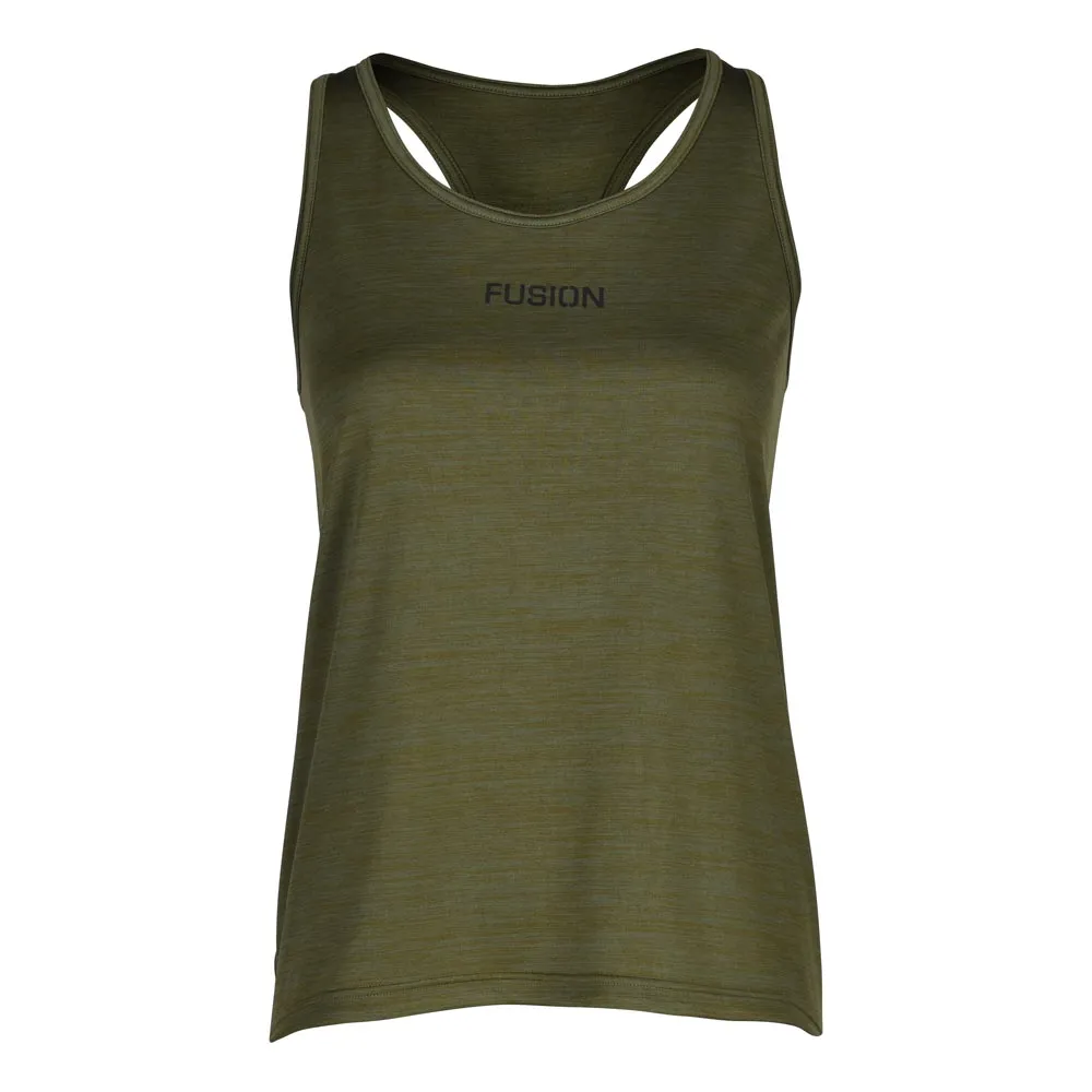 FUSION Womens C3 Singlet, Racer Back