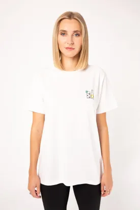 Gin Tonic | Besticktes Frauen Oversized Bio Baumwoll T-Shirt