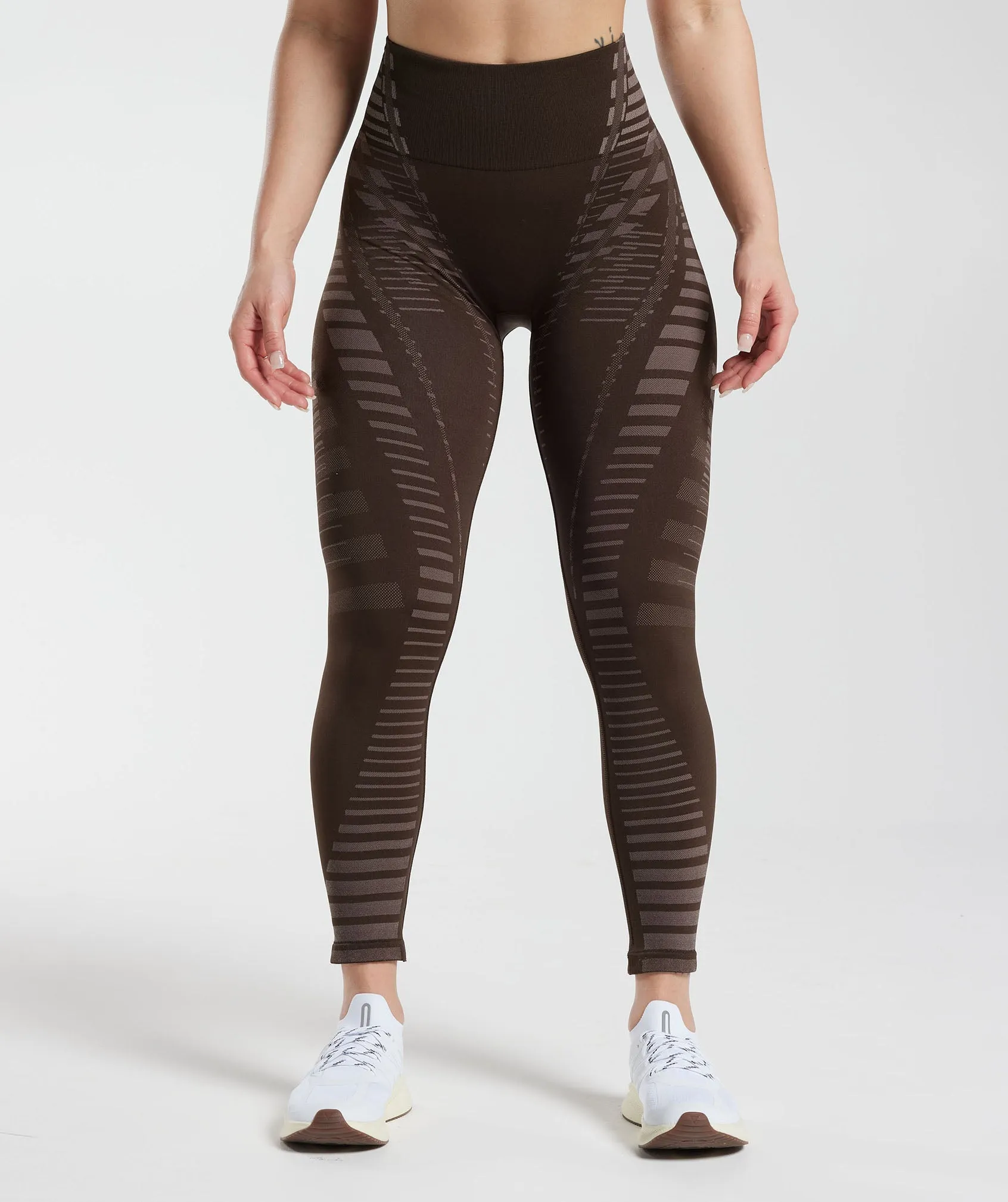 Gymshark Apex Limit Leggings - Archive Brown/Truffle Brown