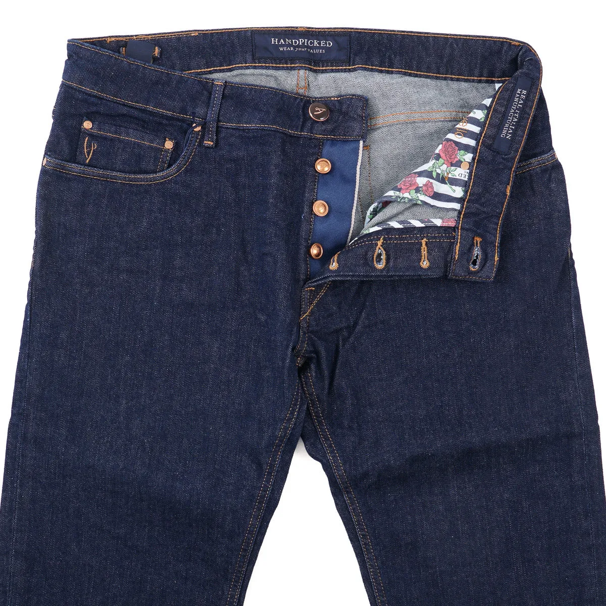 Handpicked 'Ravello' Regular-Fit Denim Jeans