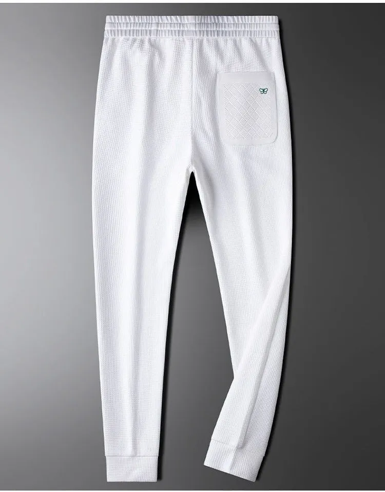 High Quality Sport Trousers New Waffle Pant Bottoms Custom Trousers Sweatpants | Q02