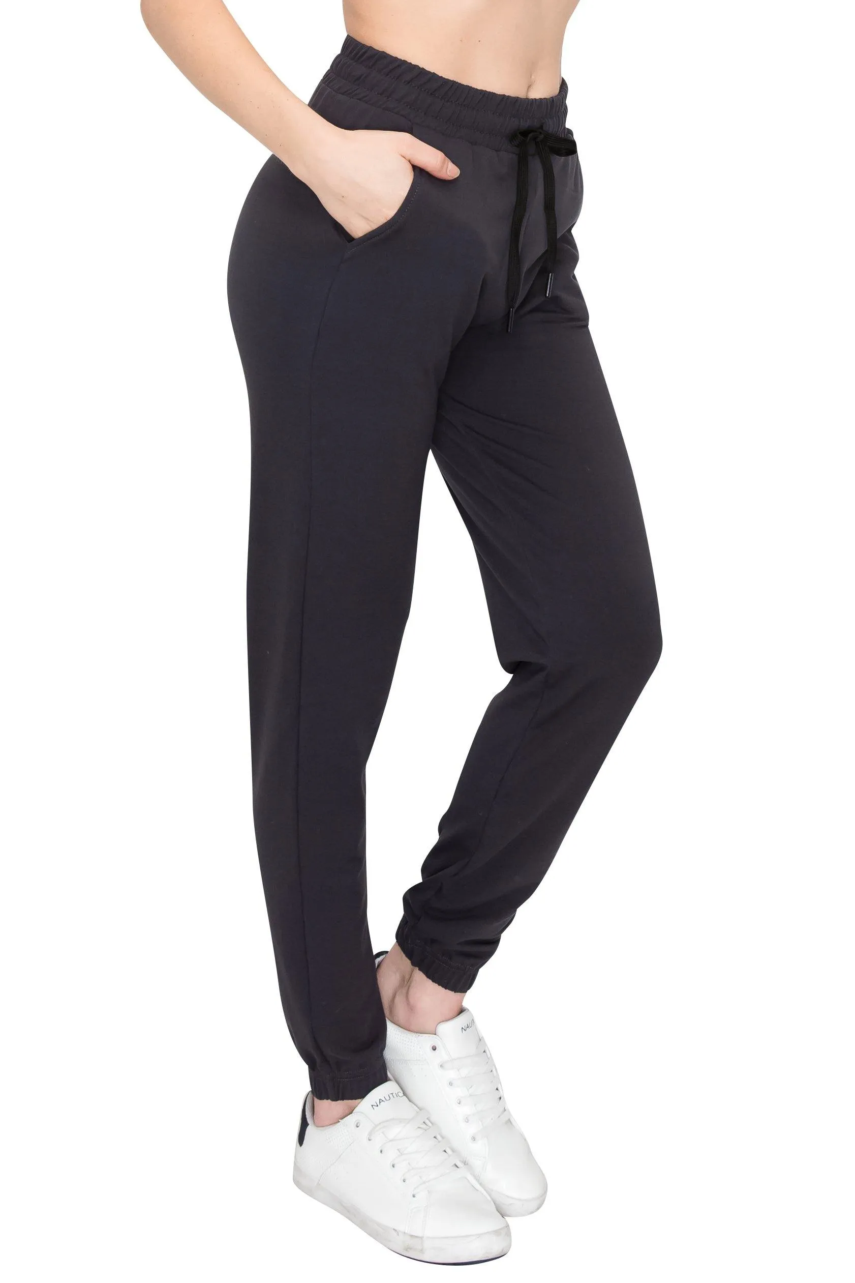 Jogger Pants - Elastic Cuff