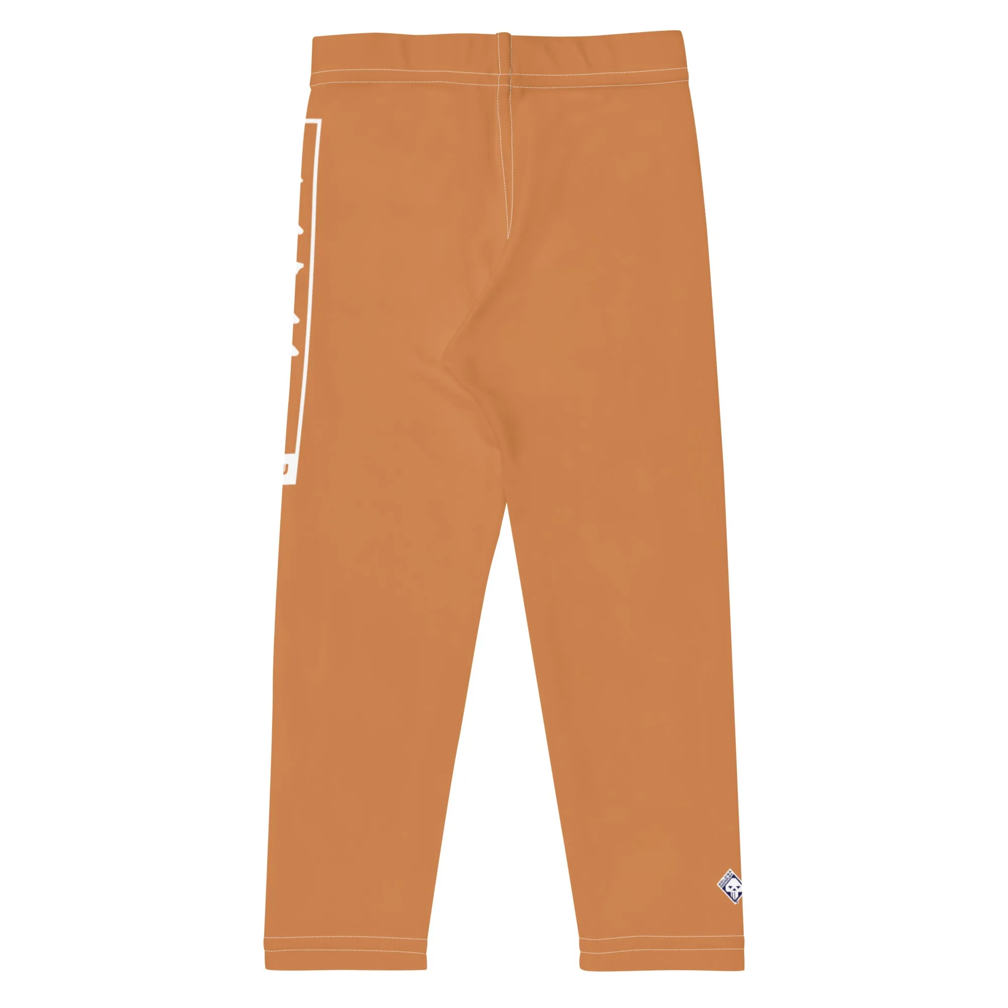 Kids' Girls Yoga Pants Workout Leggings Jiu-Jitsu 007 - Raw Sienna