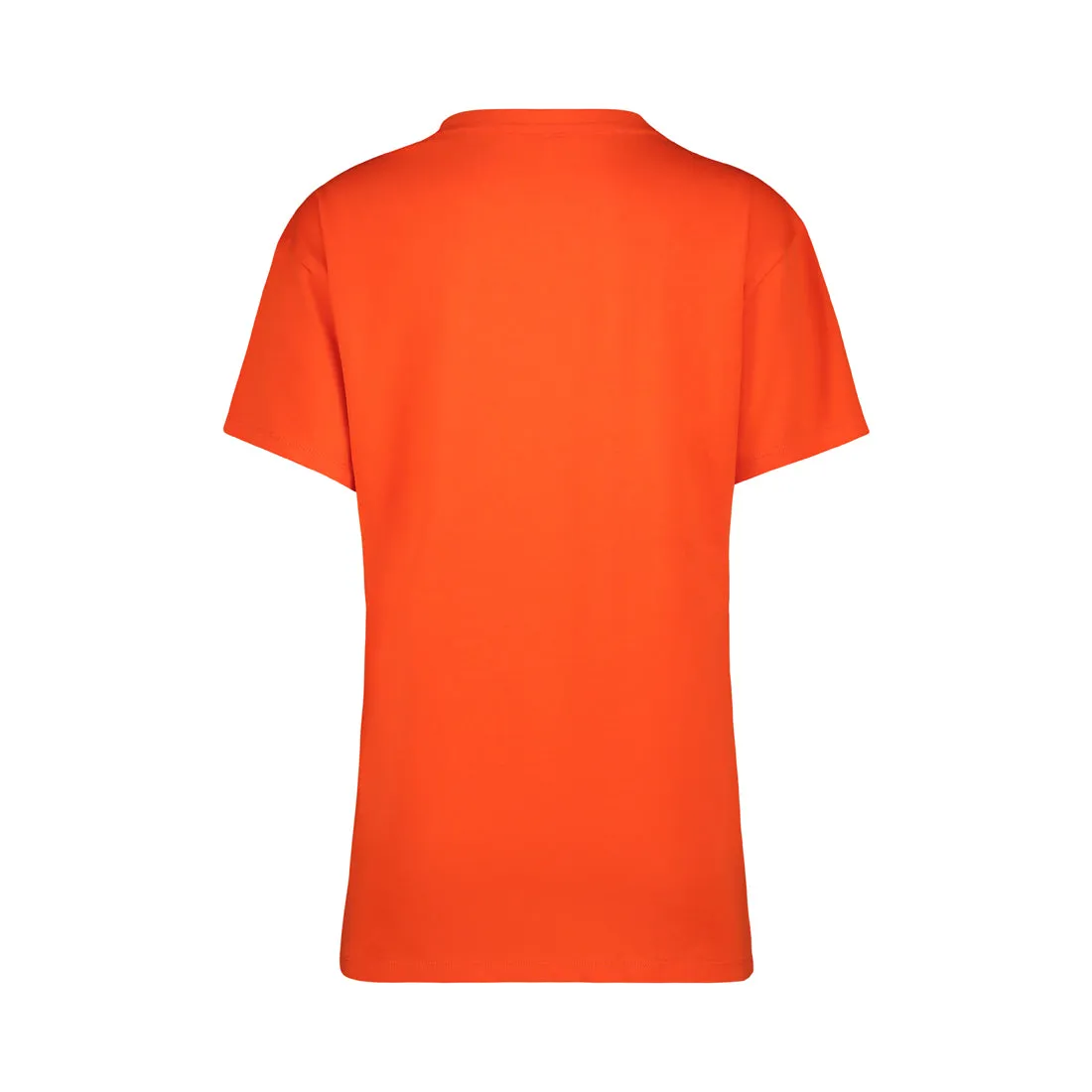 LAILA LADIES KNITTED T-SHIRT TANGERINE