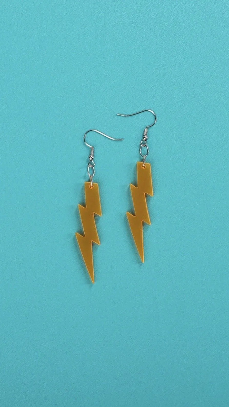 Lightning Bolt Earrings - Small