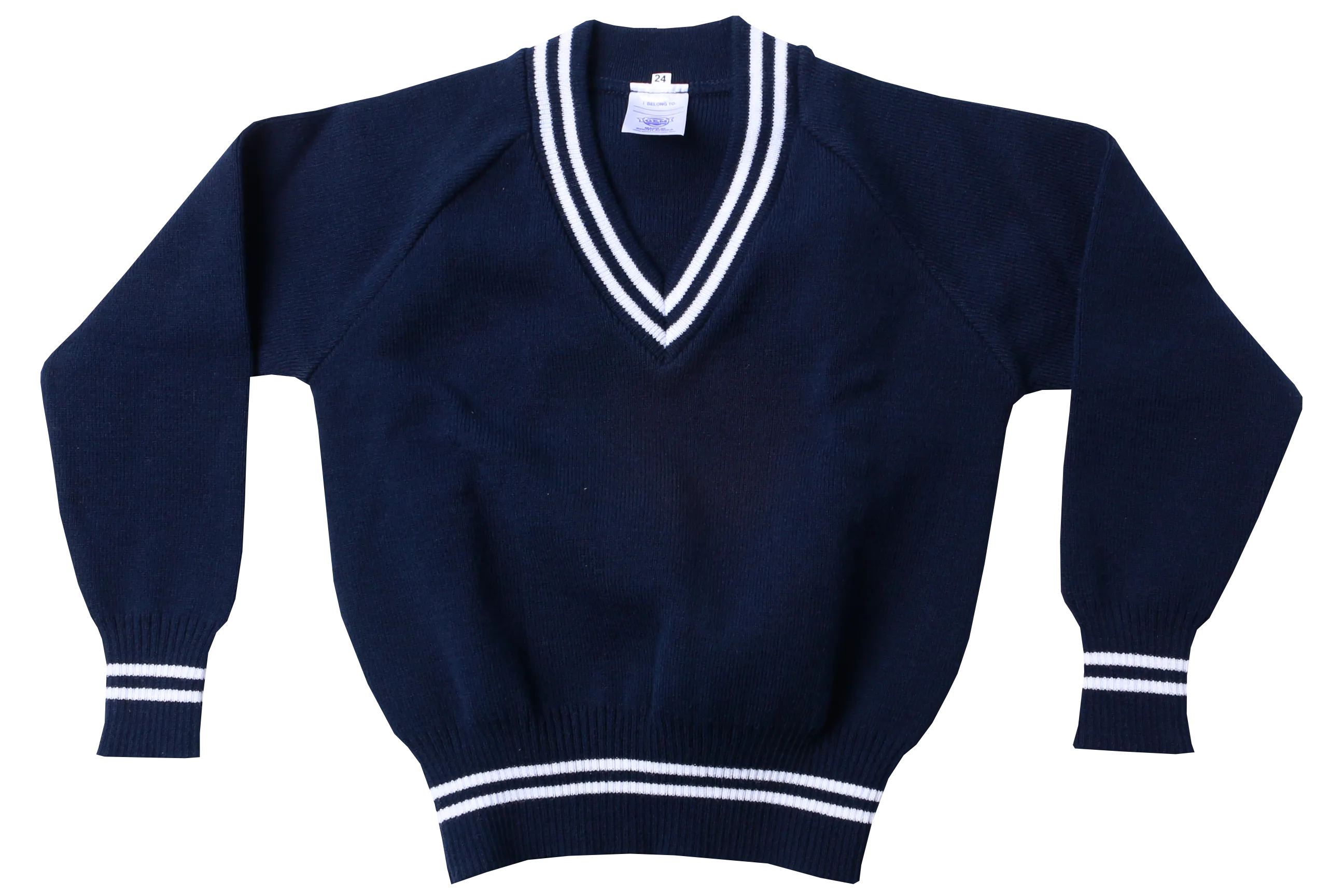 Longsleeve Striped Jersey - Peaceville Navy/White