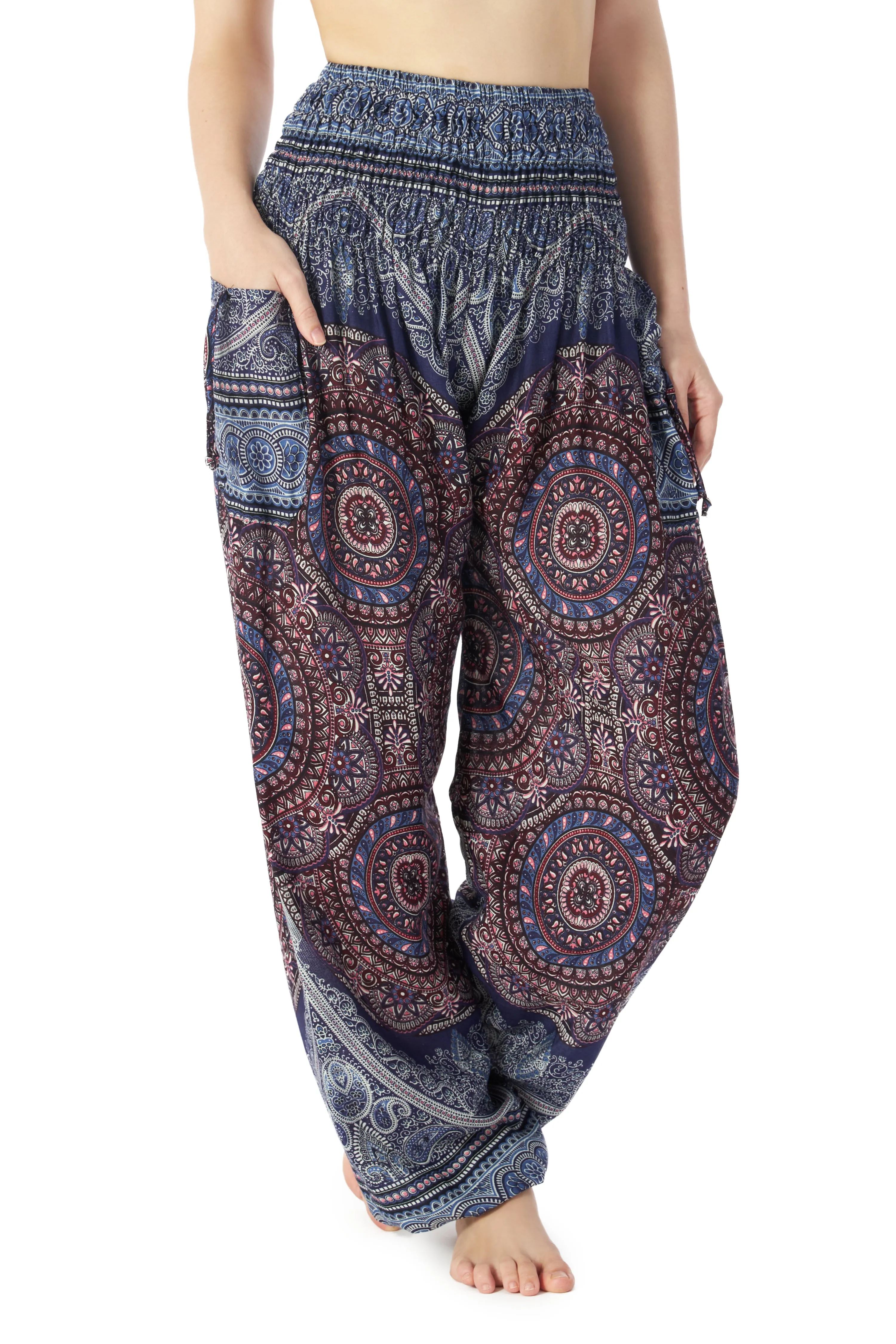 Mandala Print Boho Pants