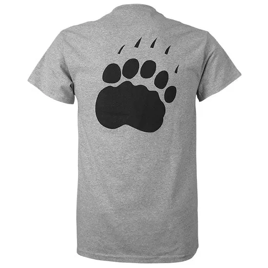 Mascot Medallion Tee with Paw Back from MV Sport