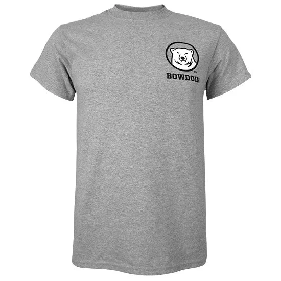 Mascot Medallion Tee with Paw Back from MV Sport