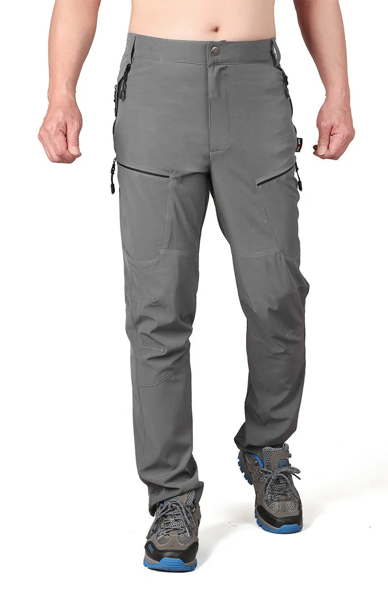 Men's Outdoor Hiking Ripstop Pants Lightweight Quick Dry Cargo Pant | YC17012