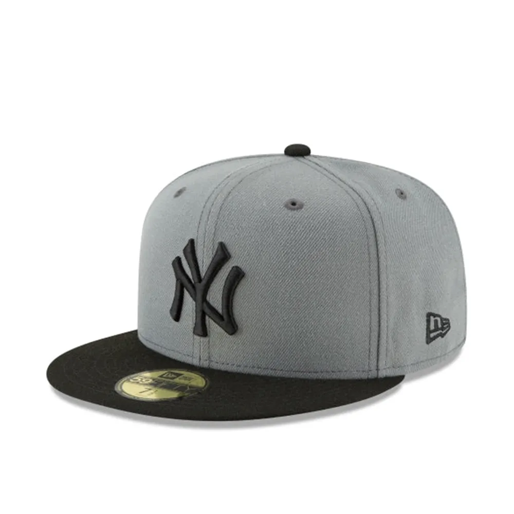 MLB Basic 59Fifty New York Yankees 'Grey Black'