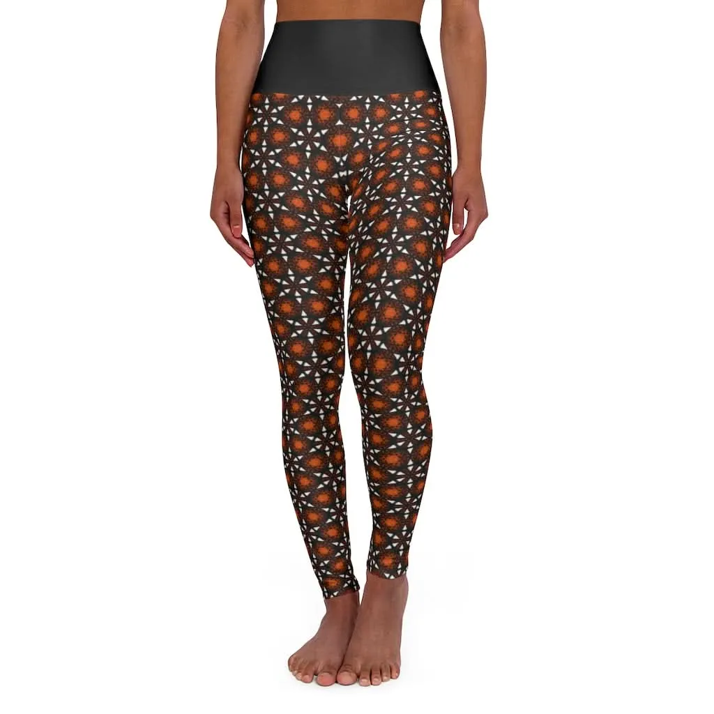 Monarch Butterfly High Waisted Yoga Leggings