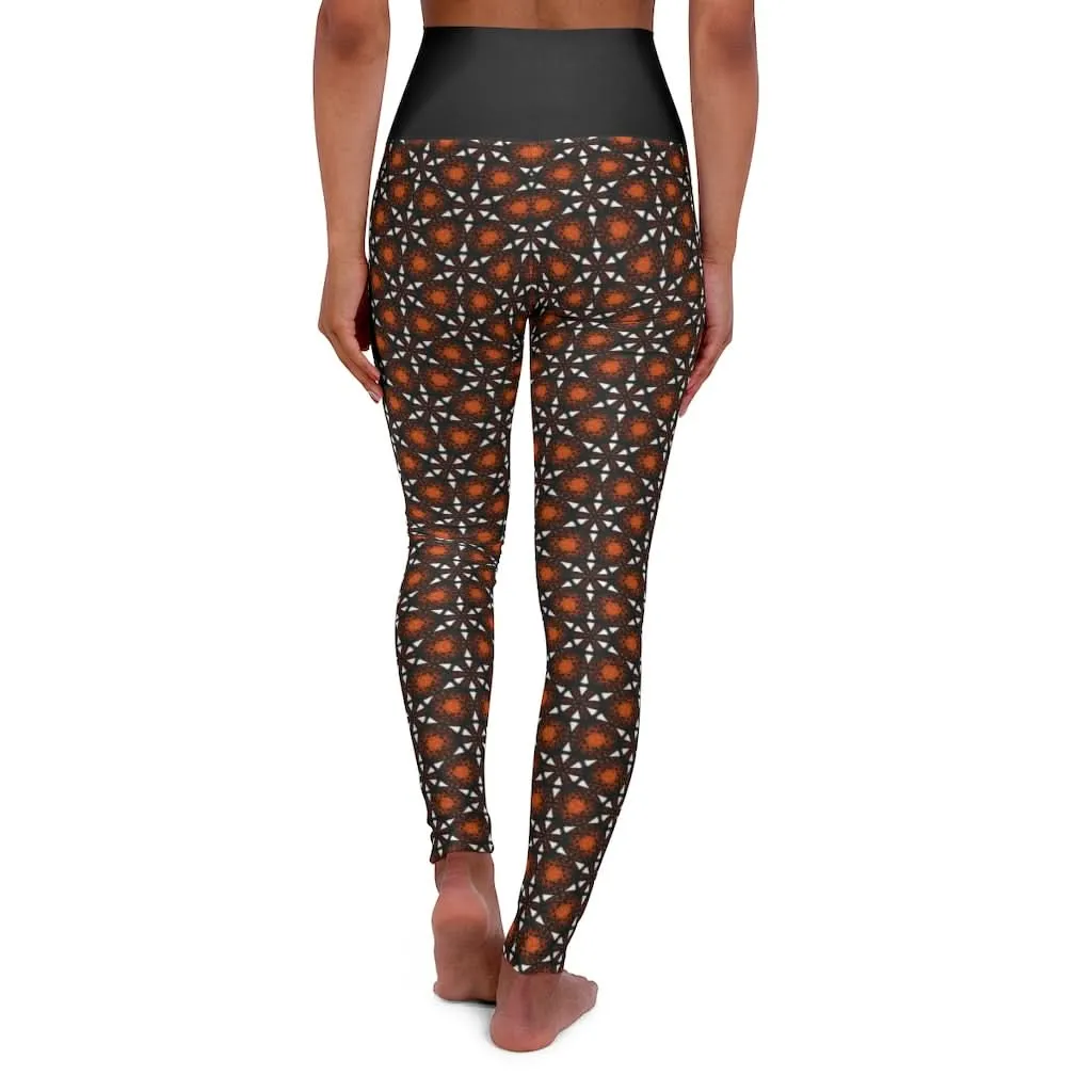 Monarch Butterfly High Waisted Yoga Leggings