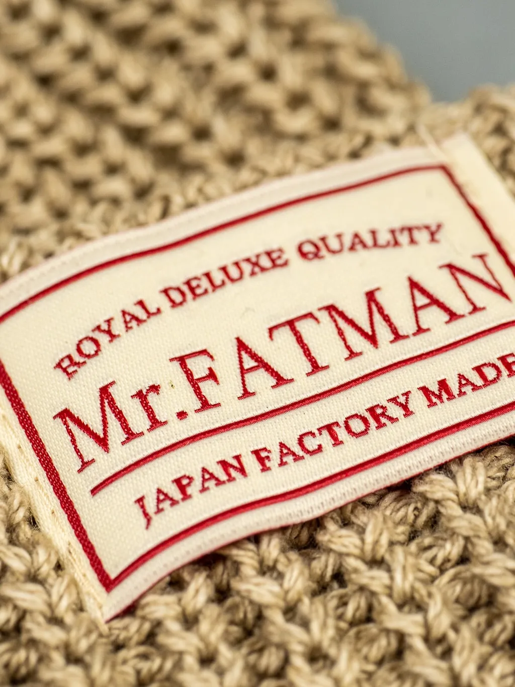 Mr. Fatman Hue Watch Cap Beige