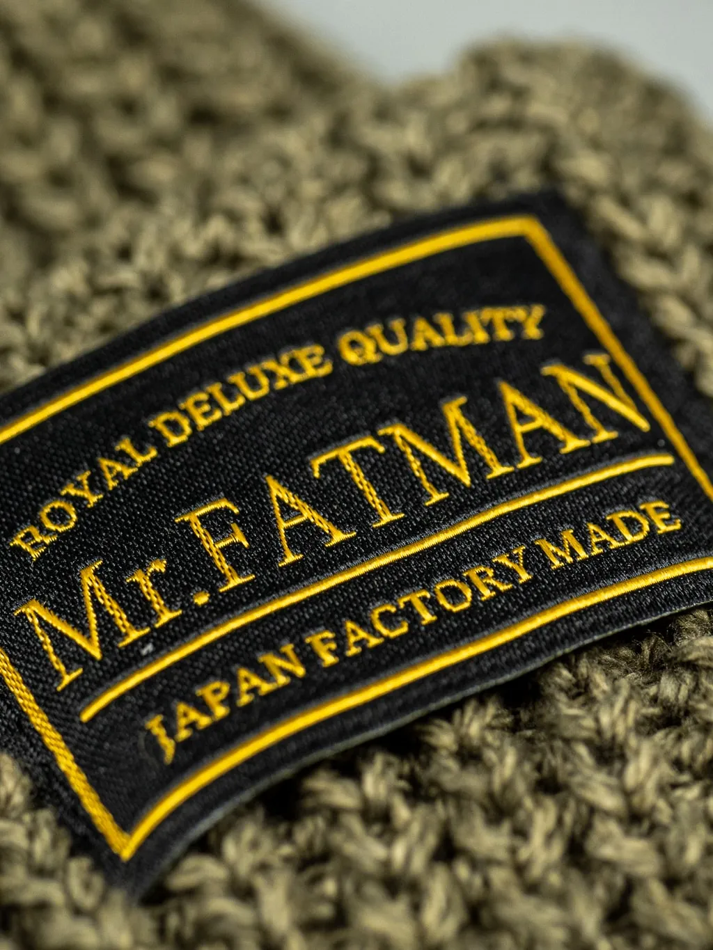 Mr. Fatman Hue Watch Cap Khaki